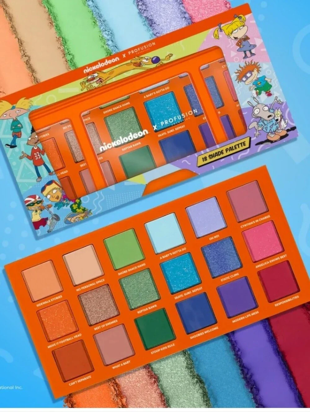Profusion Cosmetics Nick 90's 18-Shade Palette